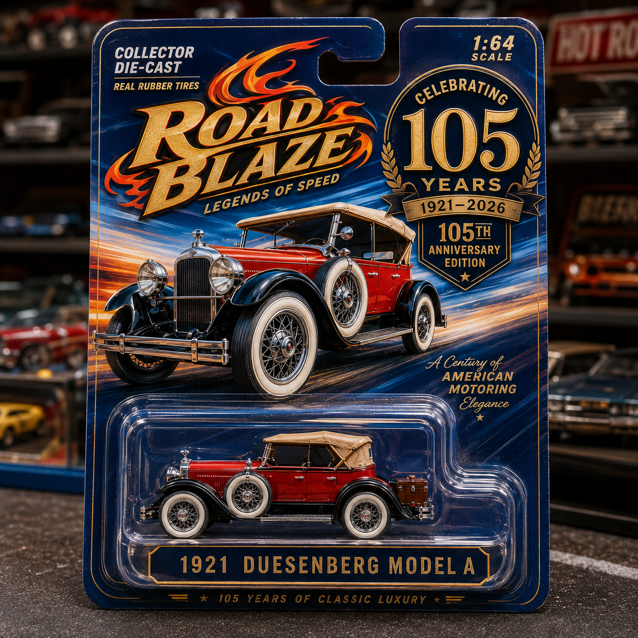 A Century of Classic Luxury — Road Blaze 1921 Duesenberg Model A