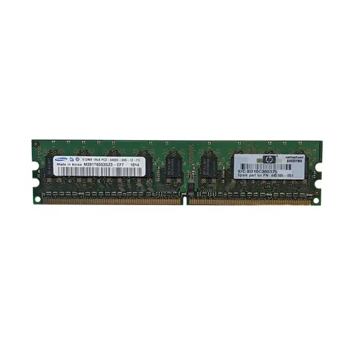 445165-051 - HP 512MB UDIMM 240-Pin Memory Module