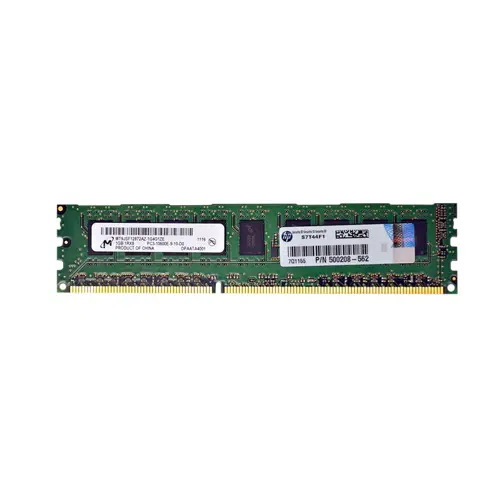 500208-562 - HP 1GB DDR3 1333MHz CL9 ECC UDIMM Memory Module