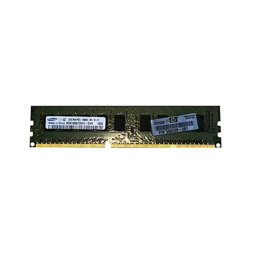 500209-561 - HP 2GB DDR3 1333MHz CL9 ECC UDIMM Memory Module