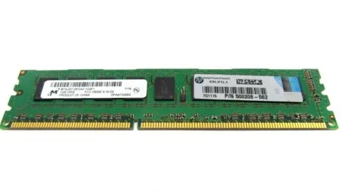 500668-B21 - HP 1GB DDR3 1333MHz CL9 ECC UDIMM Memory Module