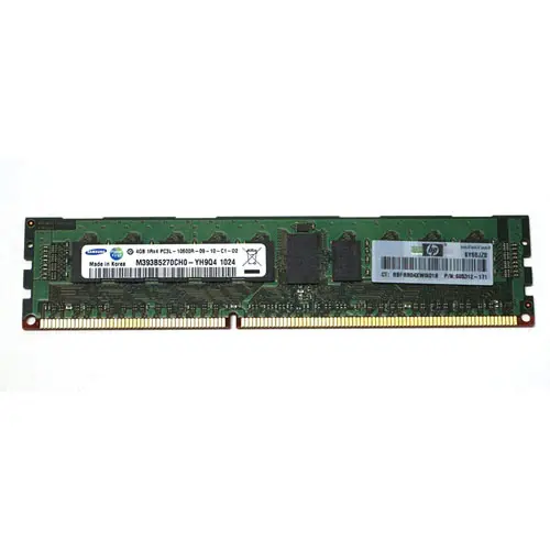 605312-171 - HP 4GB DDR3 1333MHz CL9 ECC RDIMM Memory Module
