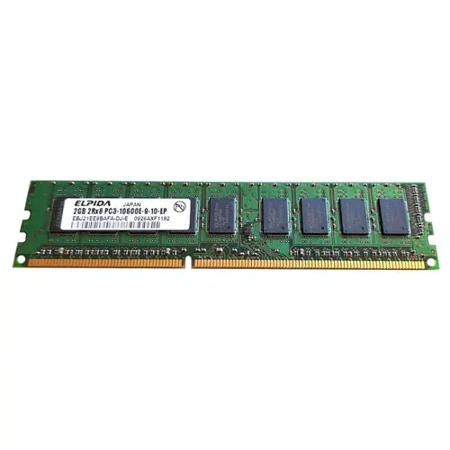 EBJ21EE8BAFA-DJ-E - Elpida 2GB DDR3 1333MHz CL9 ECC UDIMM Memory