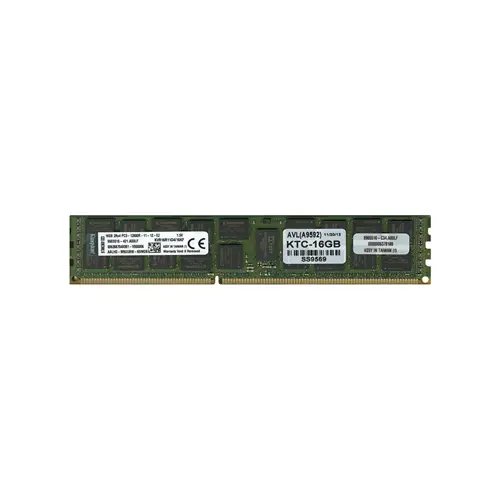 KVR16R11D4/16KF - Kingston 16GB DDR3 1600MHz CL11 ECC RDIMM Memory