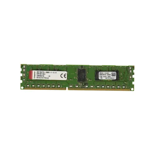 KVR16R11S8/4 - Kingston 4GB DDR3 1600MHz CL11 ECC RDIMM Memory Module