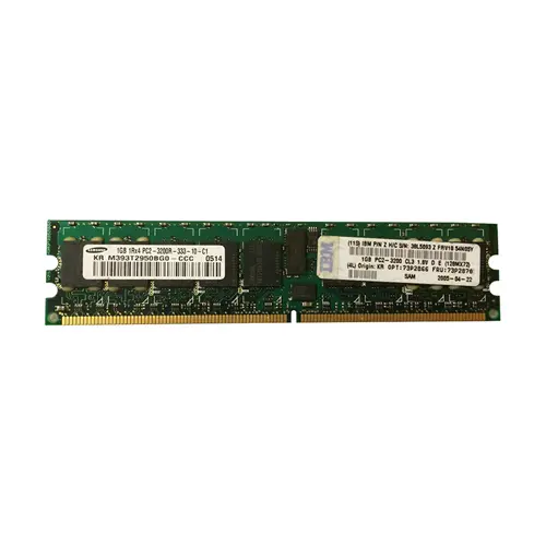 M393T2950BG0-CCC - Samsung 1GB RDIMM 240-Pin Memory Module