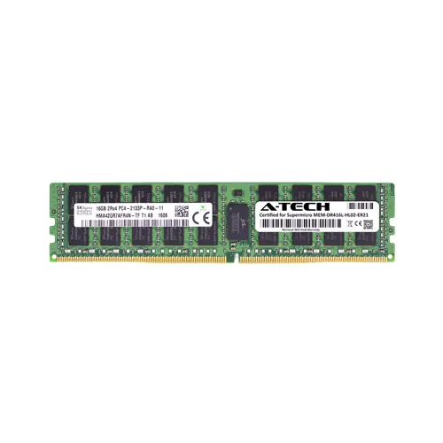 MEM-DR416L-HL02-ER21 - Supermicro 16GB DDR4 2133MHz ECC RDIMM Memory