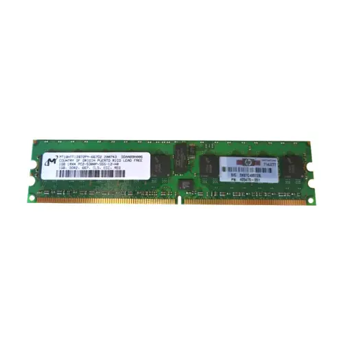 MT18HTF12872PY-667D2 - Micron 1GB RDIMM 240-Pin Memory Module