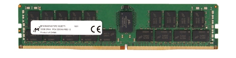 MTA36ASF4G72PZ-3G2 - Micron 32GB DDR4 3200MHz ECC RDIMM Memory Module