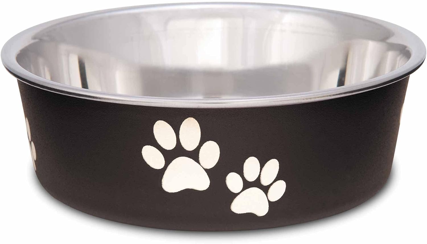 Bella Dog Bowls- Stainless Steel Dog & Cat Bowls - Spill Proof Dog Food Bowl, Cat Bowl, Puppy Essentials & Pet Supplies Great for Home & Travel (Small 10-20 lbs, Grape)