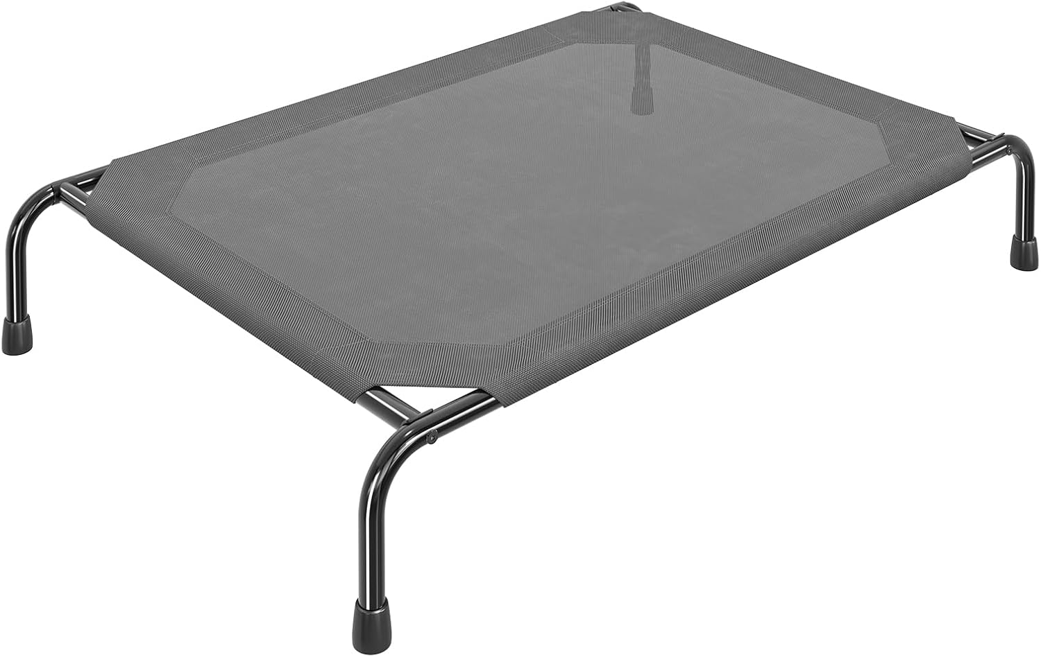 Raised Dog Bed for Large Dogs, Waterproof XL Dog Cot, Outdoor Cooling Elevated Pet Bed Load 200lb, 47.75" x 30.5", Grey