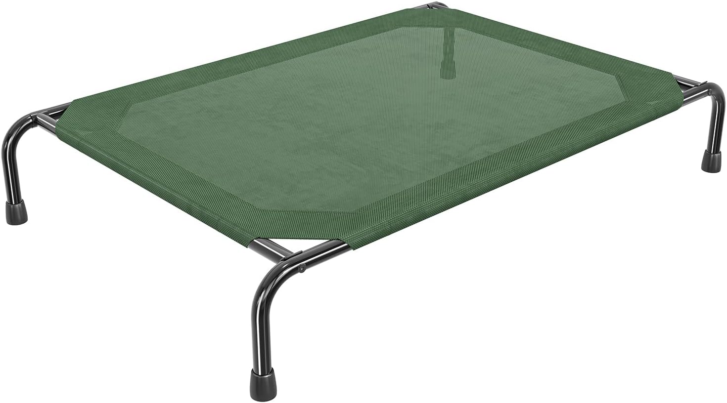 Raised Dog Bed for Large Dogs, Waterproof XL Dog Cot, Outdoor Cooling Elevated Pet Bed Load 200lb, 47.75" x 30.5", Grey