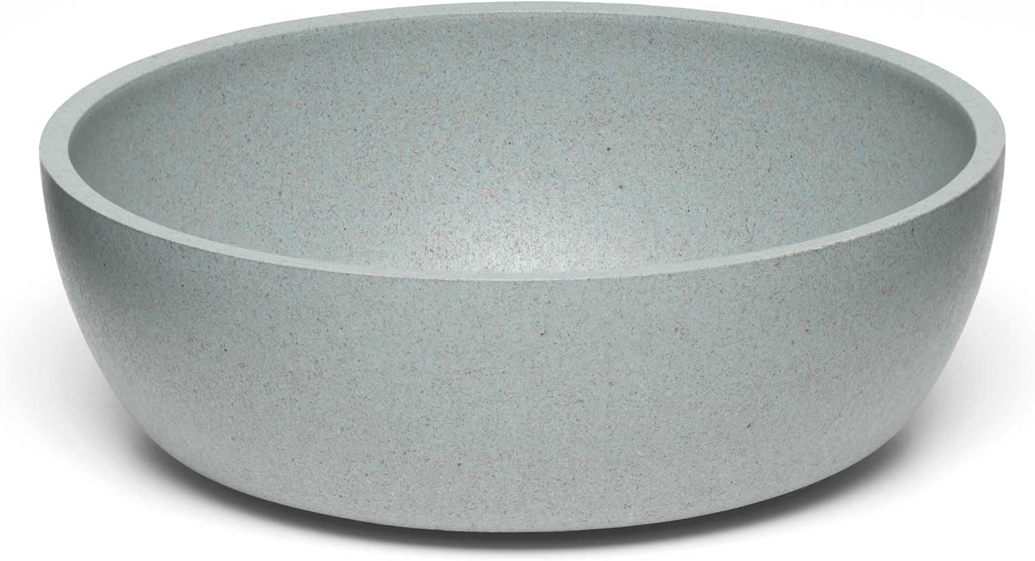 Dolce Bamboo - Eco-Friendly Pet Bowls & Dishes for Dog, Cats, Puppy Food and Water Bowl -Sustainable and Dishwasher Safe, Made with Real Bamboo (Medium, Oat-Beige)
