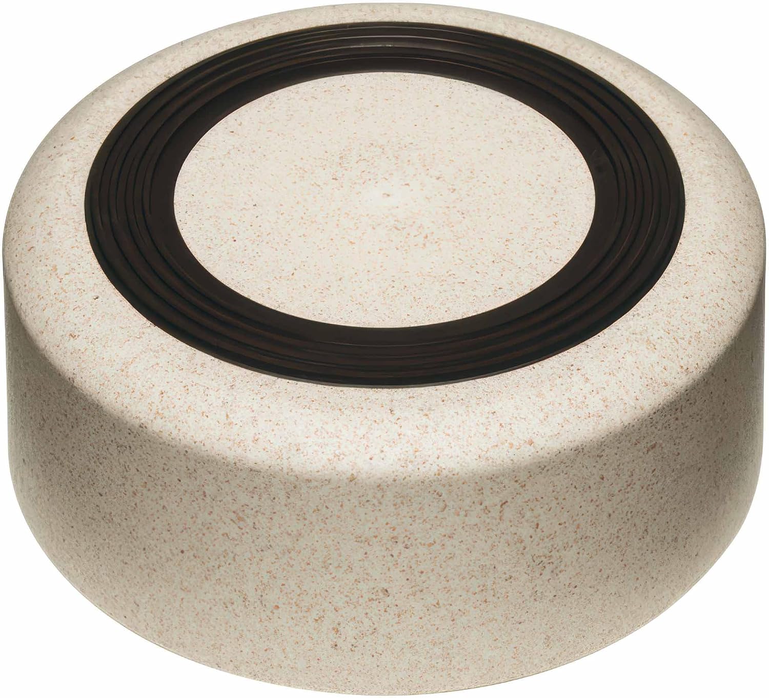Dolce Bamboo - Eco-Friendly Pet Bowls & Dishes for Dog, Cats, Puppy Food and Water Bowl -Sustainable and Dishwasher Safe, Made with Real Bamboo (Small, Slate-Grey)