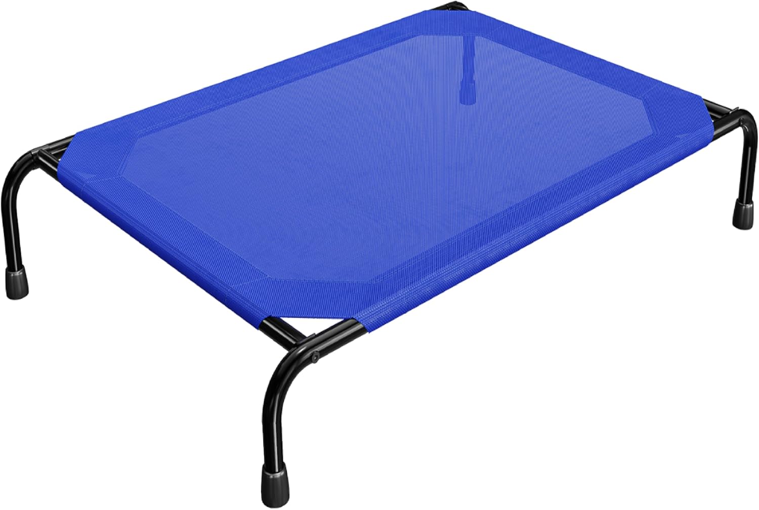 Raised Dog Bed for Large Dogs, Waterproof XL Dog Cot, Outdoor Cooling Elevated Pet Bed Load 200lb, 47.75" x 30.5", Grey