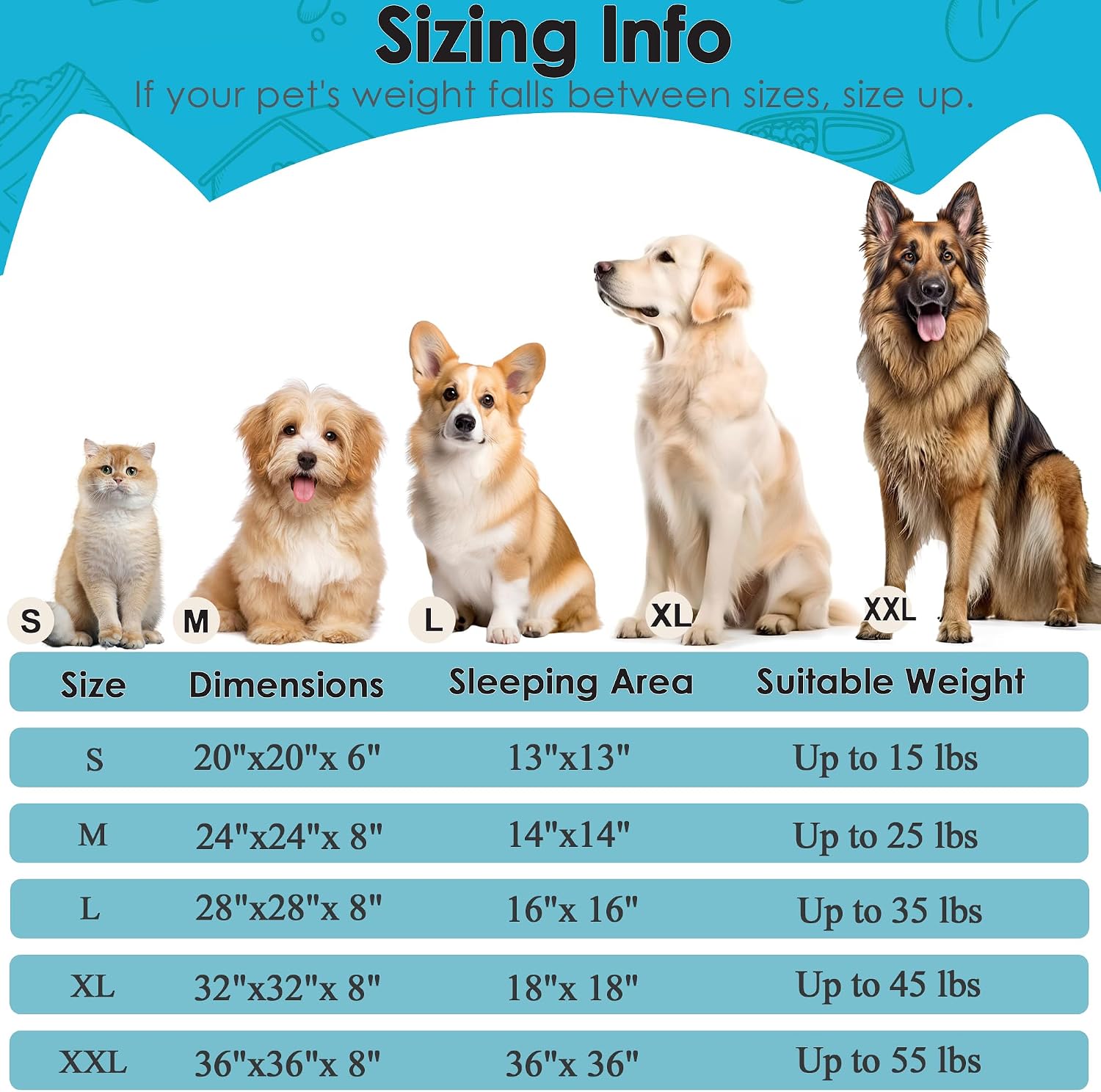 Dog & Cat Bed for Indoor Cats, 20in Calming Donut Bed for Puppy and Kitten, Washable Round Fluffy Pet Bed for Small Medium Dogs and Cats (Light Grey)