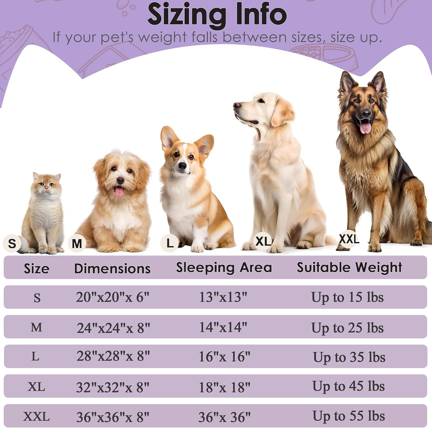 Dog & Cat Bed for Indoor Cats, 20in Calming Donut Bed for Puppy and Kitten, Washable Round Fluffy Pet Bed for Small Medium Dogs and Cats (Light Grey)