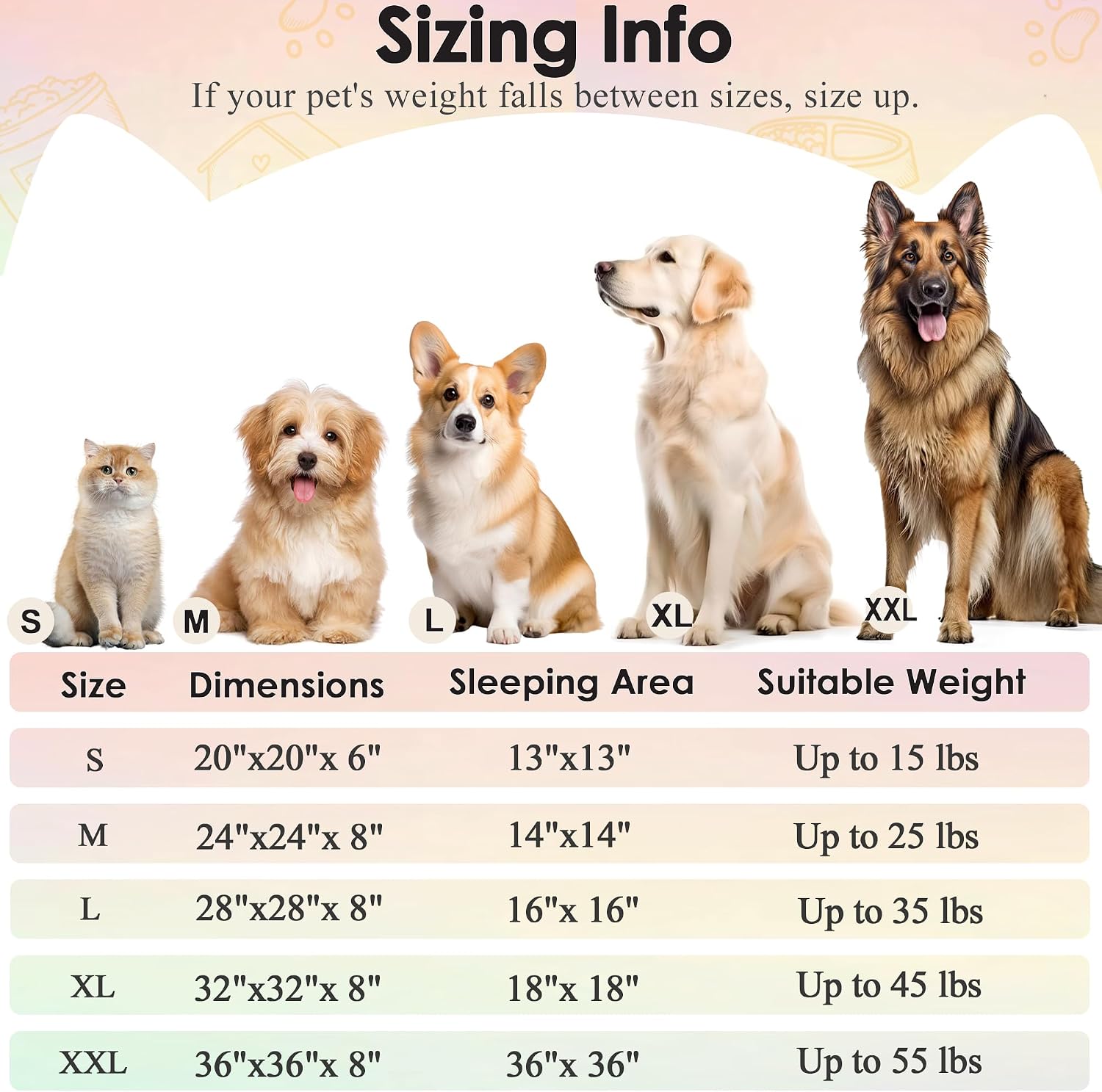 Dog & Cat Bed for Indoor Cats, 20in Calming Donut Bed for Puppy and Kitten, Washable Round Fluffy Pet Bed for Small Medium Dogs and Cats (Light Grey)