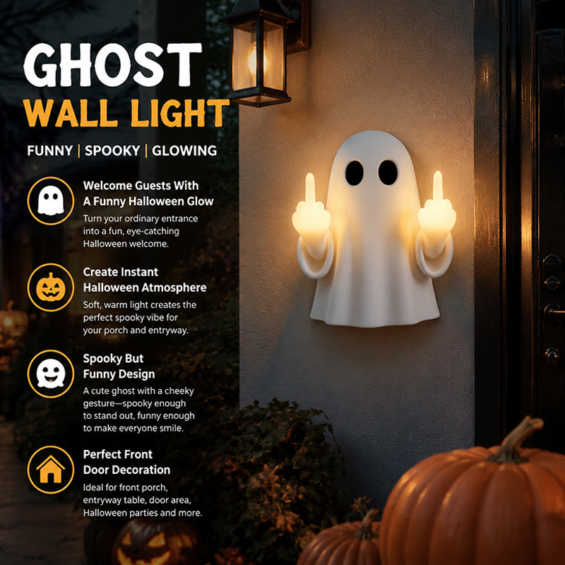 👻 Light-Up Middle Finger Ghost