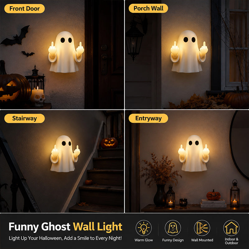 👻 Light-Up Middle Finger Ghost