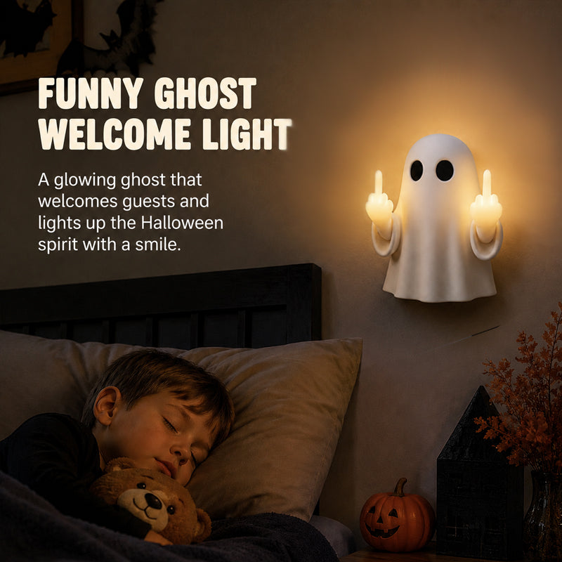 👻 Light-Up Middle Finger Ghost