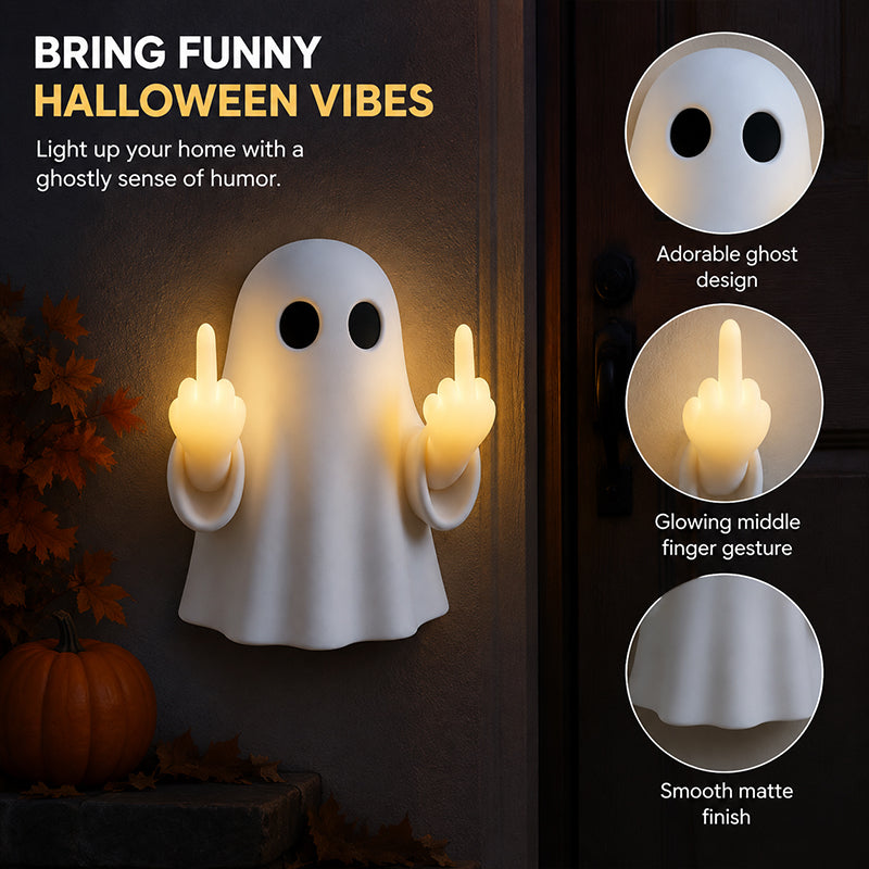 👻 Light-Up Middle Finger Ghost