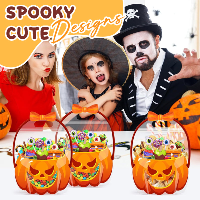 🎃 Halloween Pumpkin Trick Or Treat Bag – Spooky Cute Candy Tote For Kids