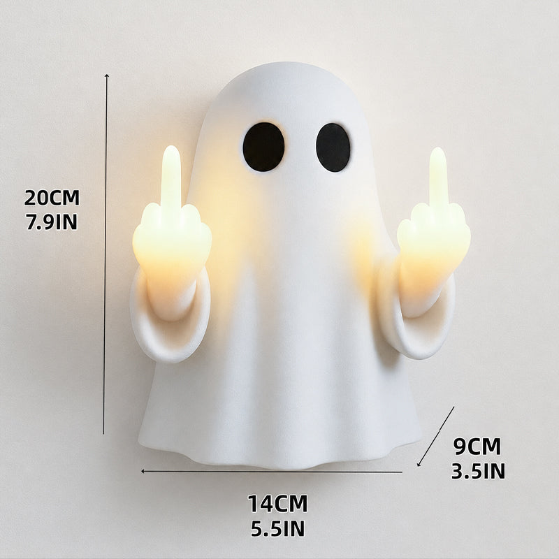 👻 Light-Up Middle Finger Ghost