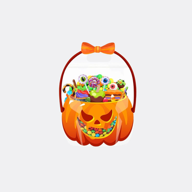 🎃 Halloween Pumpkin Trick Or Treat Bag – Spooky Cute Candy Tote For Kids