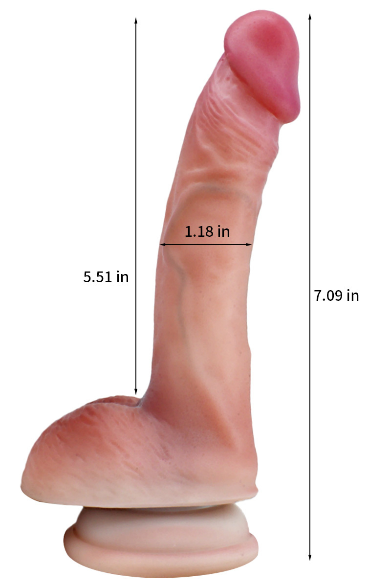 [Copy]Realistic Huge Thick Dildo Sex Toy for Women, Adult G-spot Penis for Advanced Male Female Adult Toys，F002Pocket rocket