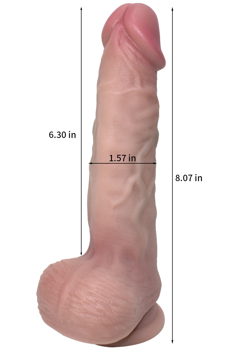Realistic Huge Thick Dildo Sex Toy for Women, Adult G-spot Penis for Advanced Male Female Adult Toys，F025NewLiBai