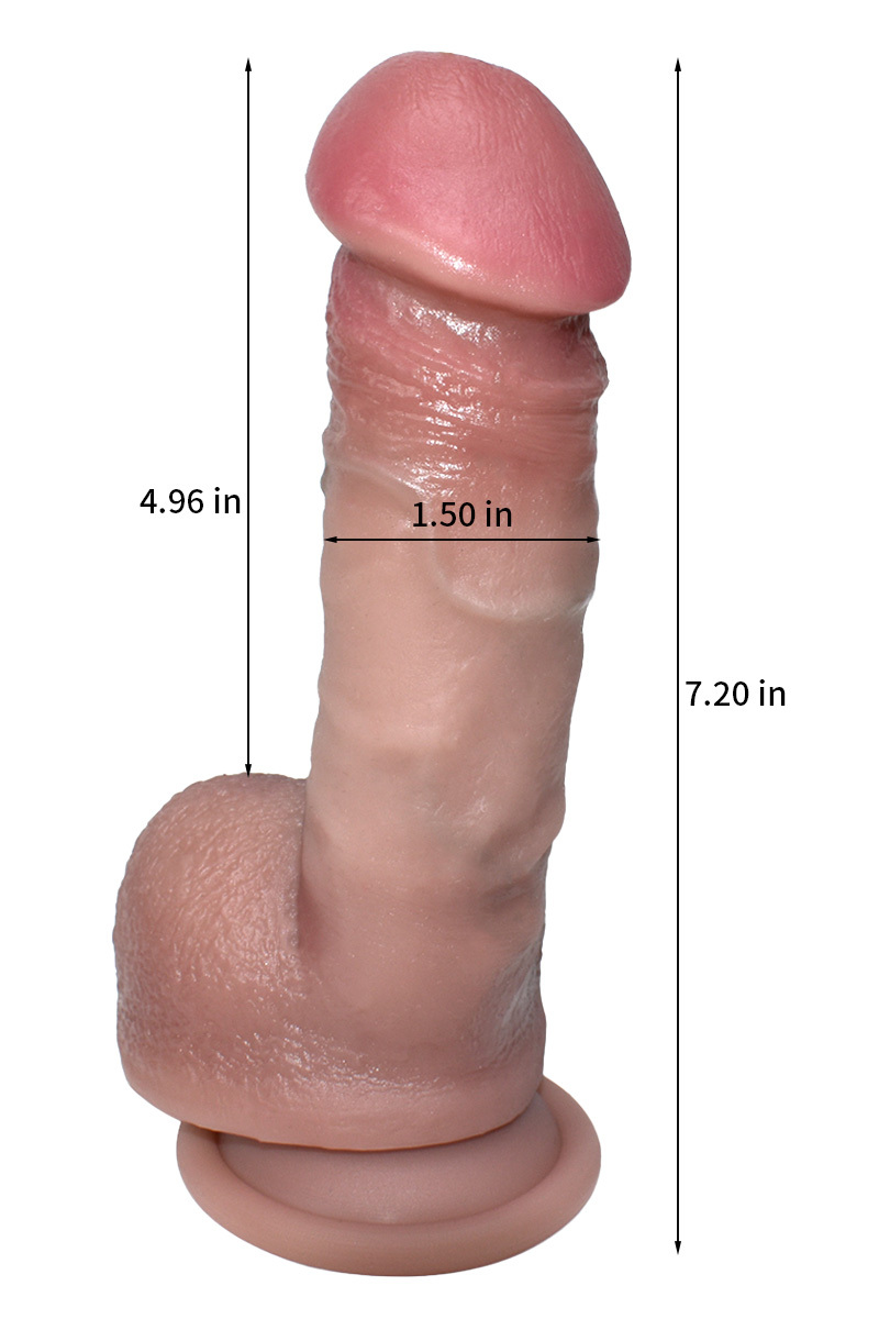 [Copy]Realistic Huge Thick Dildo Sex Toy for Women, Adult G-spot Penis for Advanced Male Female Adult Toys，F030Egg King