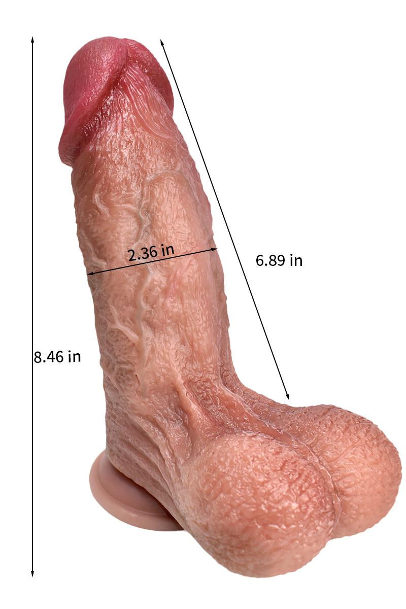 Realistic Huge Thick Dildo Sex Toy for Women, Adult G-spot Penis for Advanced Male Female Adult Toys，Zeus