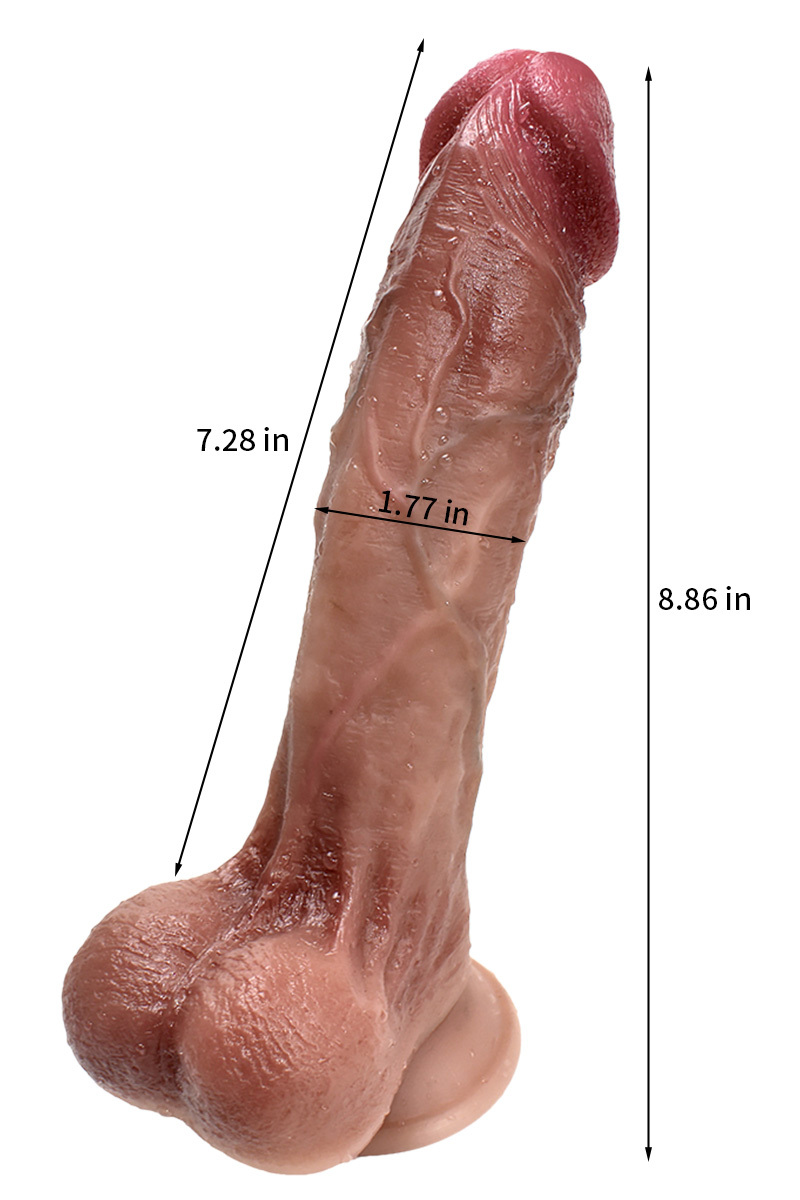 Realistic Huge Thick Dildo Sex Toy for Women, Adult G-spot Penis for Advanced Male Female Adult Toys，Ares