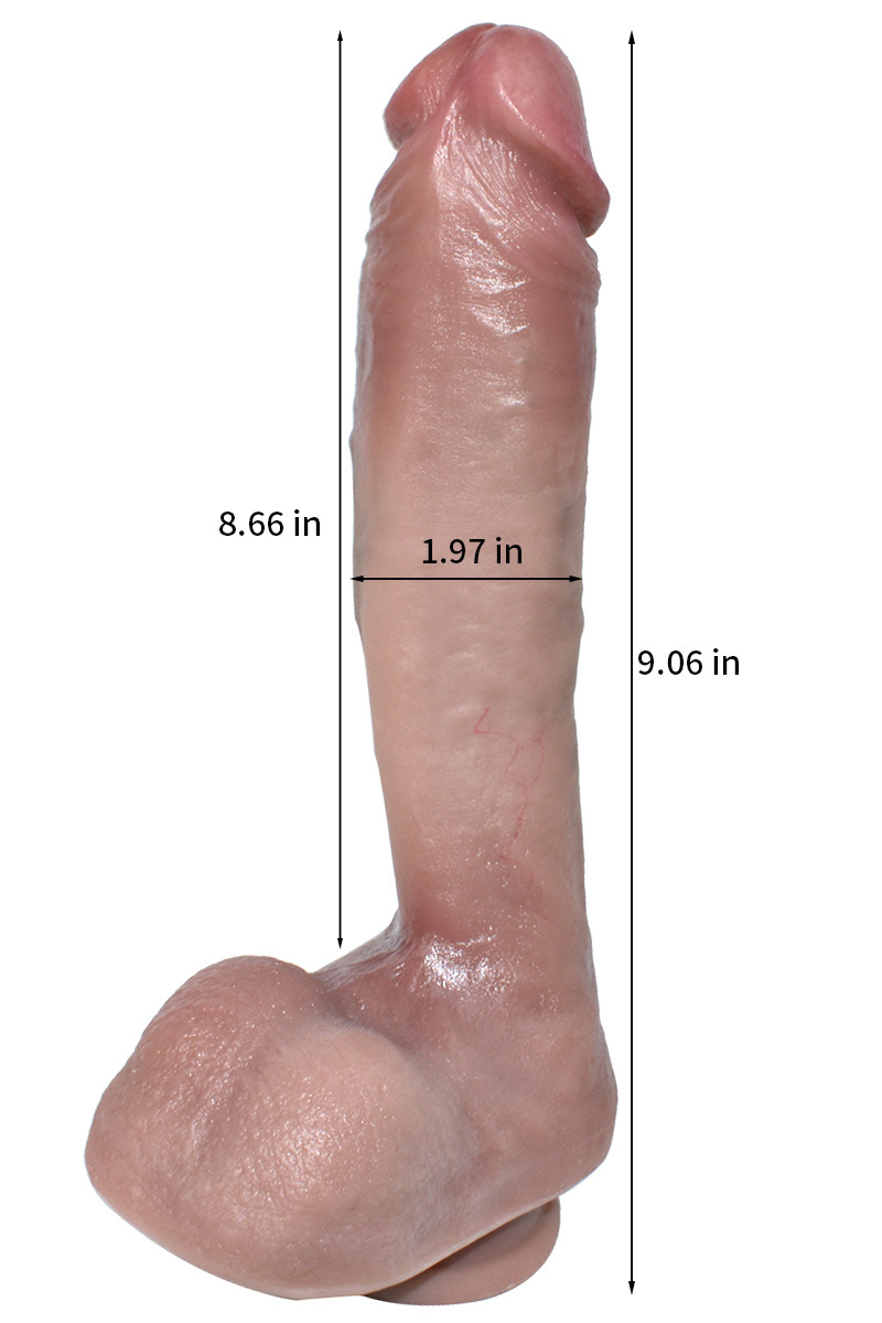Realistic Huge Thick Dildo Sex Toy for Women, Adult G-spot Penis for Advanced Male Female Adult Toys，F039Meat King