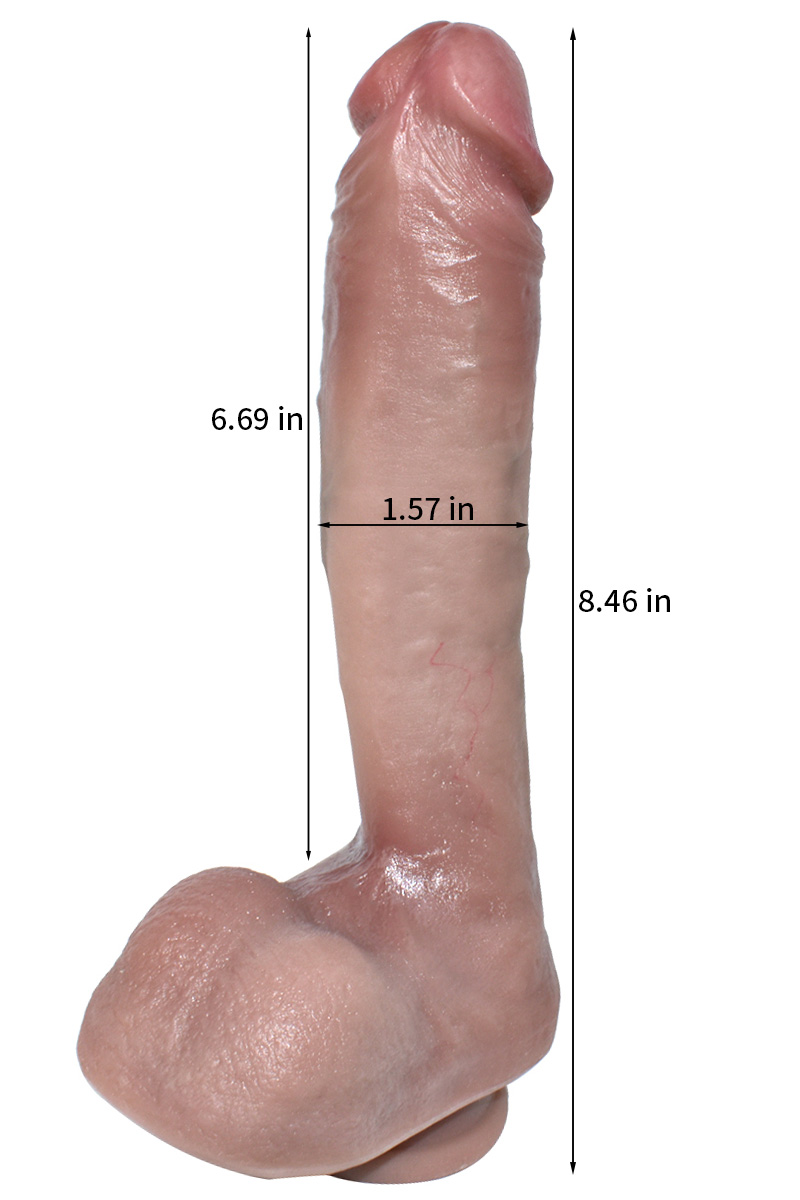 Realistic Huge Thick Dildo Sex Toy for Women, Adult G-spot Penis for Advanced Male Female Adult Toys，F039Meat King