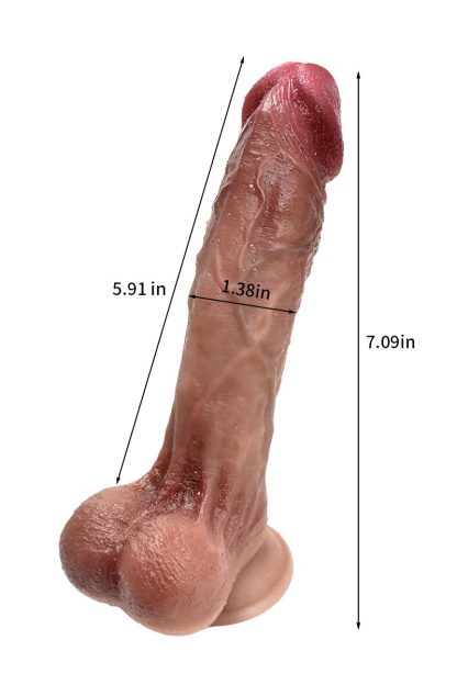 Realistic Huge Thick Dildo Sex Toy for Women, Adult G-spot Penis for Advanced Male Female Adult Toys，Ares