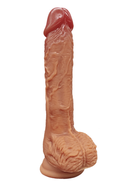Thick Realistic Dildo 8" ,Thrusting Dildo Vibrator Sex Toys - Hands-Free Riding Grinding Dildos