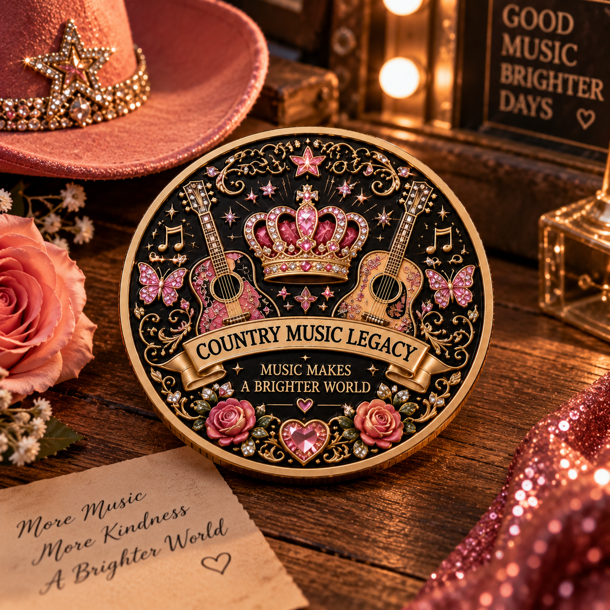 🇺🇸 Last Day Promo: 49% OFF🎸🦋Queen of Country Music Memorial Commemorative Coin