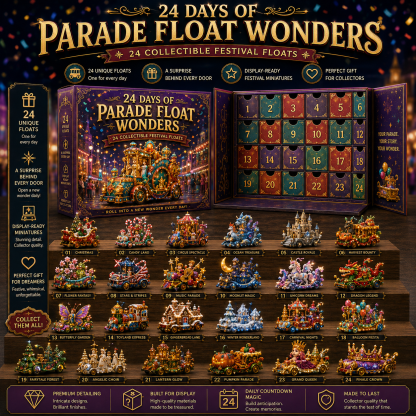 ⏳ Last Day 50% OFF –🎪 24 Days of Wild & Unusual Rides Advent Calendar Collection – 24 Collectible Mini Rides in Every Set