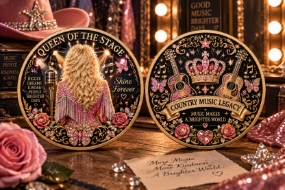 🇺🇸 Last Day Promo: 49% OFF🎸🦋Queen of Country Music Memorial Commemorative Coin