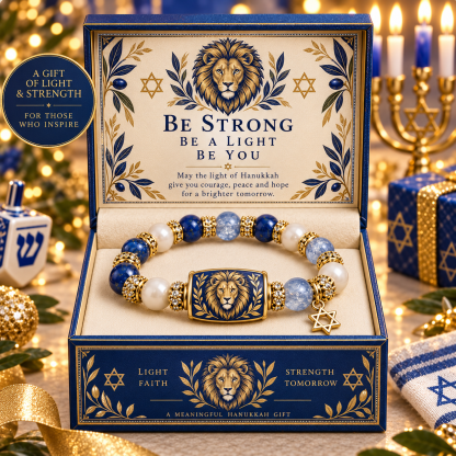 🕎 Hanukkah Beaded Keepsake Bracelet – 8 Meaningful Festival of Lights Gift Designs