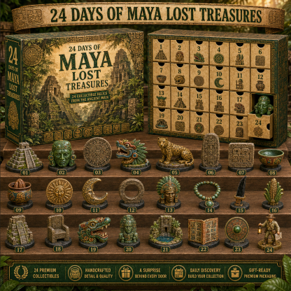 🗺️24 Days of Lost Civilizations Advent Calendar Collection ✨ 24 Days • 24 Treasures • One Ancient World to Discover