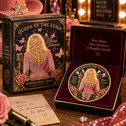 🇺🇸 Last Day Promo: 49% OFF🎸🦋Queen of Country Music Memorial Commemorative Coin