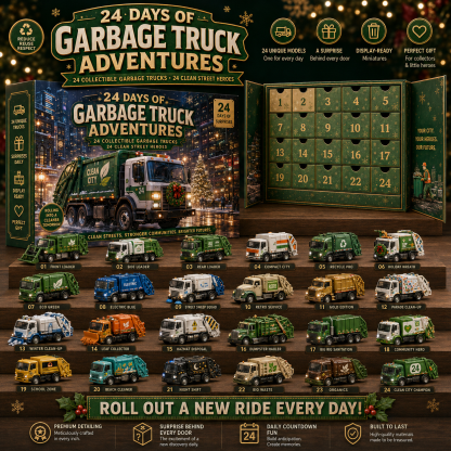 ⏳ Last Day 50% OFF –🛠️24 Days of Workhorse Machines Collection – 24 Utility Vehicles, 24 Daily Surprises