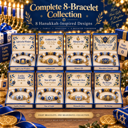 🕎 Hanukkah Beaded Keepsake Bracelet – 8 Meaningful Festival of Lights Gift Designs