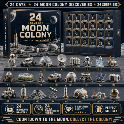 🚀 24 Days of Retro Cosmic Adventures Advent Calendar Collection – 24 Unique Collectibles in Every Set