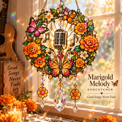 🌼 Country Soul Remembrance Suncatcher Collection – Music, Memory & Light Keepsake