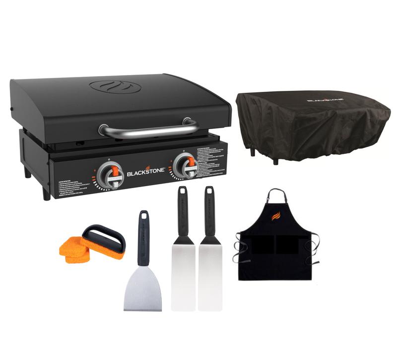 Paquete de plancha de sobremesa Blackstone Omnivore de 22 pulgadas con tapa
