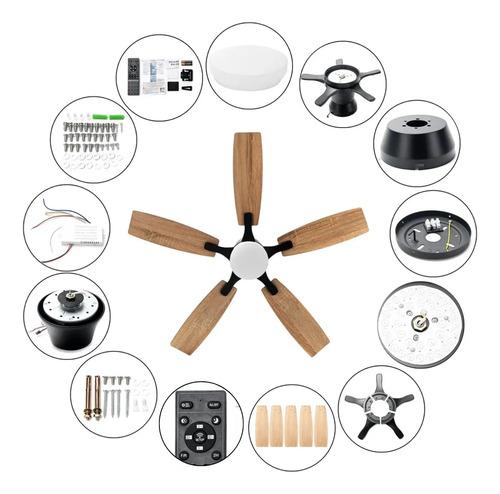 Ventilador De Techo Modernos Con Luz Y Control Remoto